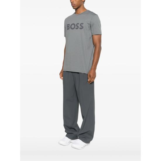 25FW 보스 탑 50481923 062 GREY - BOSS