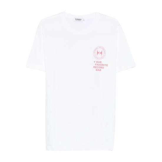 26SS Kompakt Record Bar 반팔 티셔츠 KRB05 WHITE