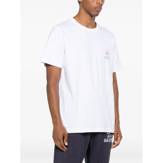 26SS Kompakt Record Bar 반팔 티셔츠 KRB01 WHITE - OTHER BRANDS