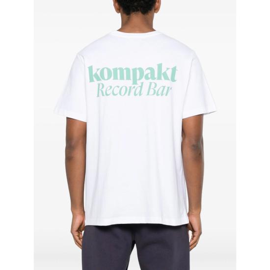 26SS Kompakt Record Bar 반팔 티셔츠 KRB01 WHITE - OTHER BRANDS