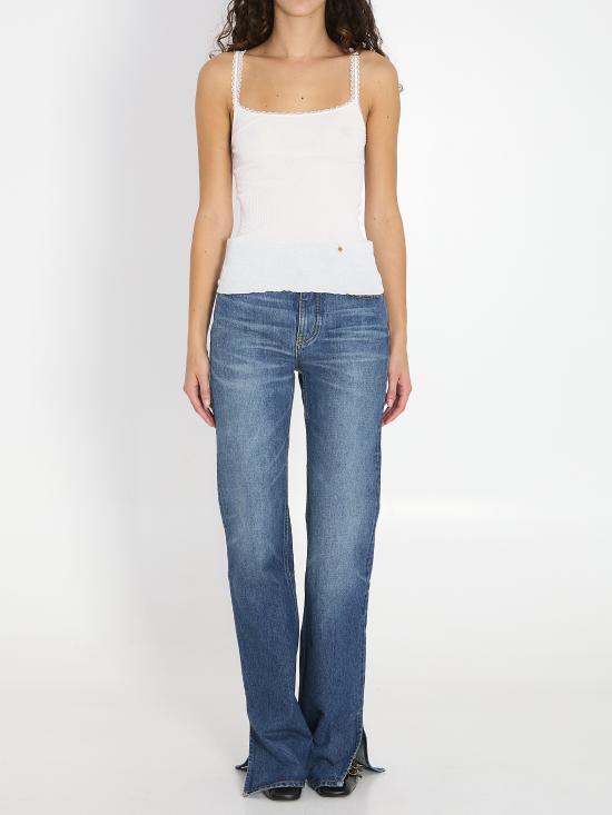 25FW 끌로에 반팔 티셔츠 CH25WJH01185 WHITE - CHLOE