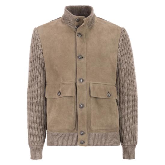 25FW 브루넬로 쿠치넬리 자켓 MPMVS2060 HAZELNUT