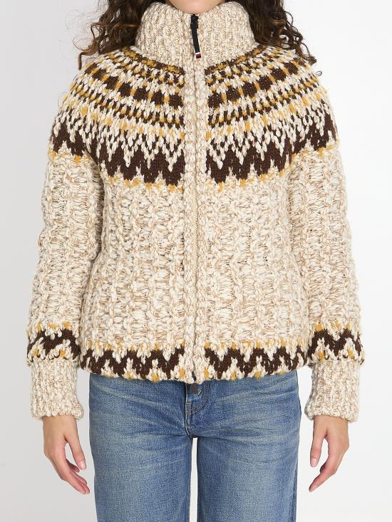 25FW 몽클레어 가디건 K20989B00013 BEIGE