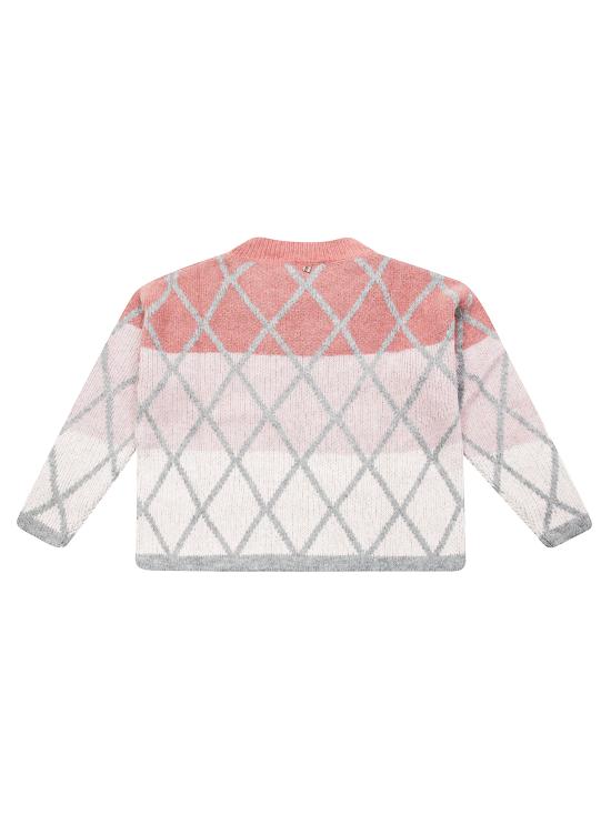 25FW [키즈] 딕시 가디건 NB57234 1998 MULTICOLOR ROSA - DIXIE