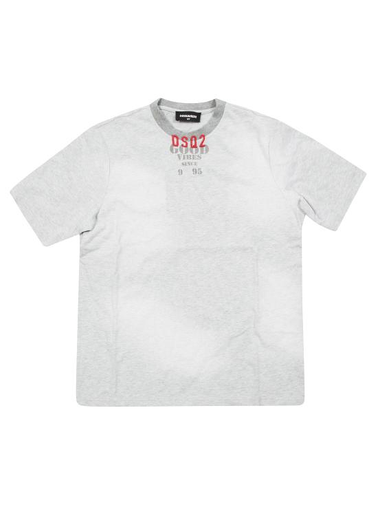 25FW [키즈] 디스퀘어드2 티셔츠 DQ2990 D0AF7 DQ902 GRIGIO
