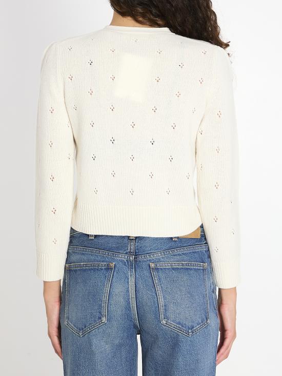 25FW 끌로에 스웨터 CH25WMP08590 WHITE - CHLOE