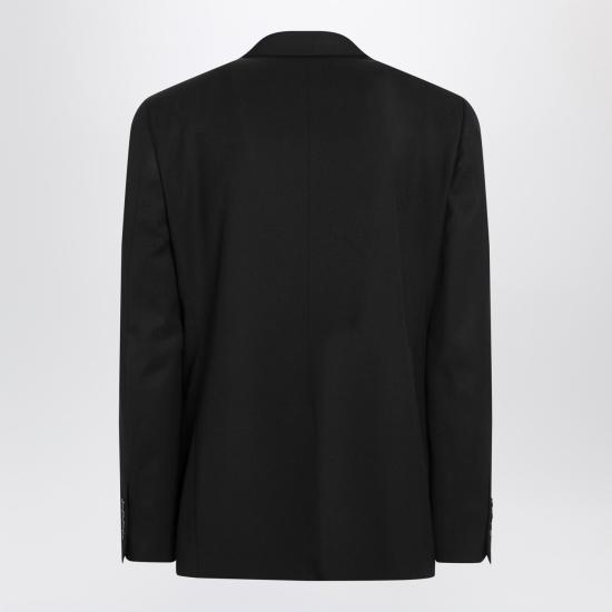 25FW 발렌시아가 스탠다드 테일러드 싱글 자켓 850759TPT07 Black - BALENCIAGA