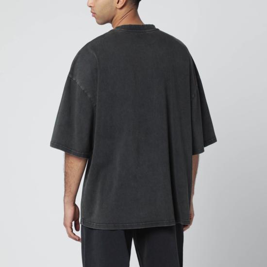 25FW 엔타이어 스튜디오 반팔 티셔츠 UNU 25 2033CO Black - ENTIRE STUDIOS