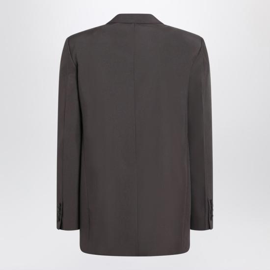  구찌 더블 브래스트 테크니컬 파나마 자켓 849881Z7AYA Brown - GUCCI