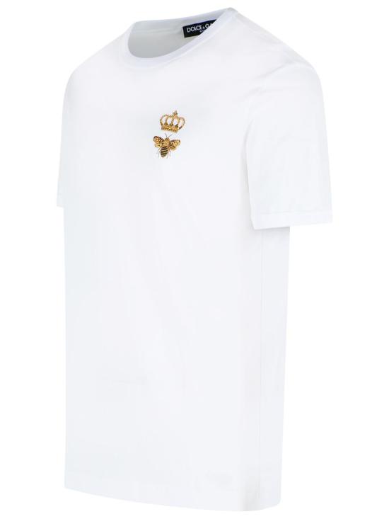 26SS 돌체앤가바나 폴로 티셔츠 G8PV1Z G7WUQW0800 White - DOLCE & GABBANA