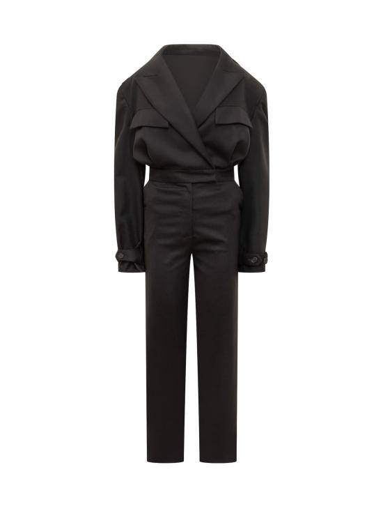 25FW 바타코비치 점프수트 FW25BDRSANIJS BLACK