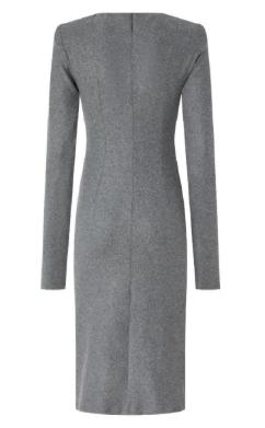 25FW 핑코 미디 원피스 106126A2ZU I76 Grigio corvo - PINKO