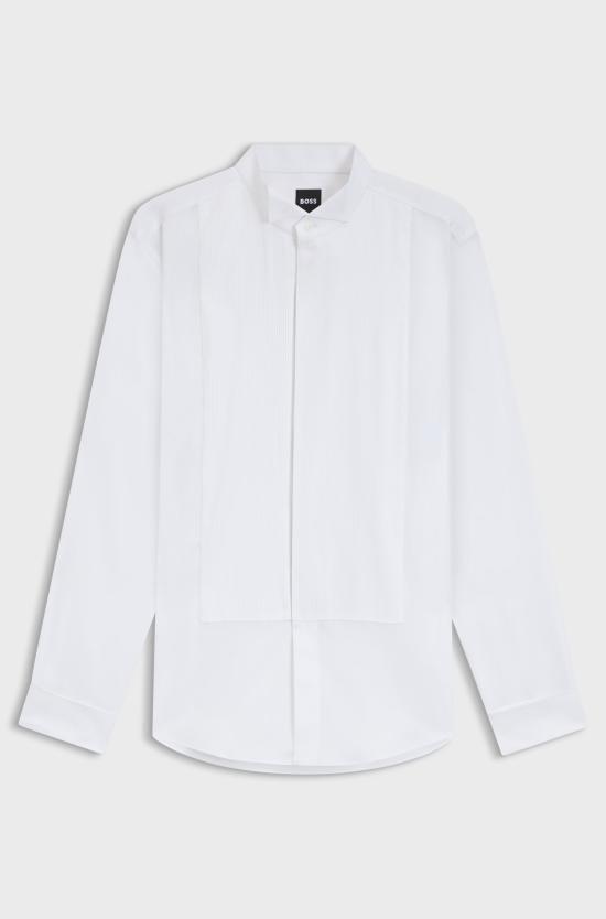 25FW 보스 긴팔 셔츠 50550662 10272509 01 100 White