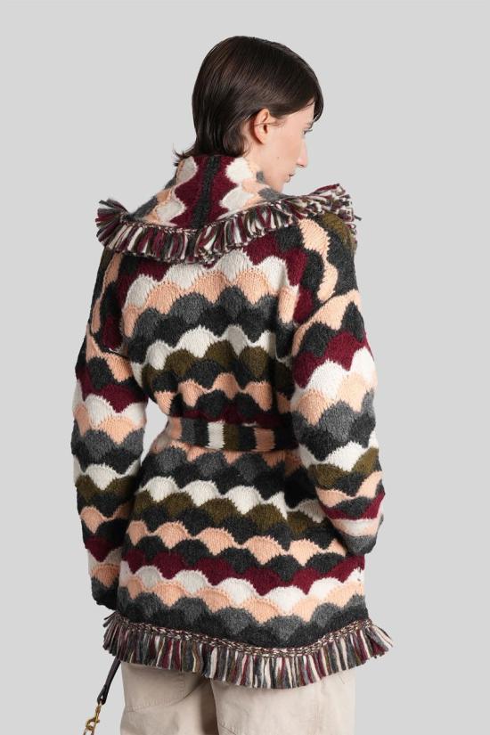 25FW 알라누이 가디건 421983 LWHB064E25KNI003 MULTICOLOR - ALANUI