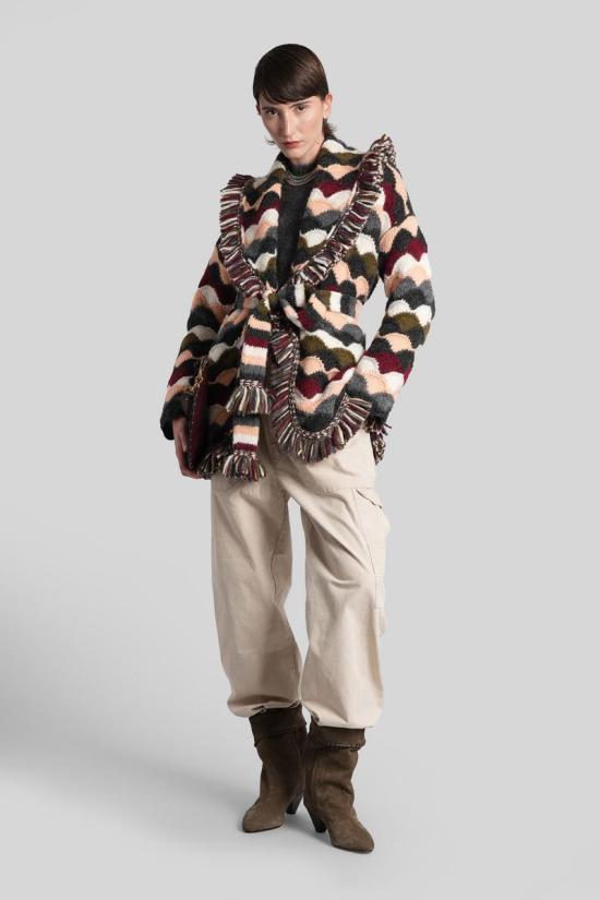 25FW 알라누이 가디건 421983 LWHB064E25KNI003 MULTICOLOR - ALANUI