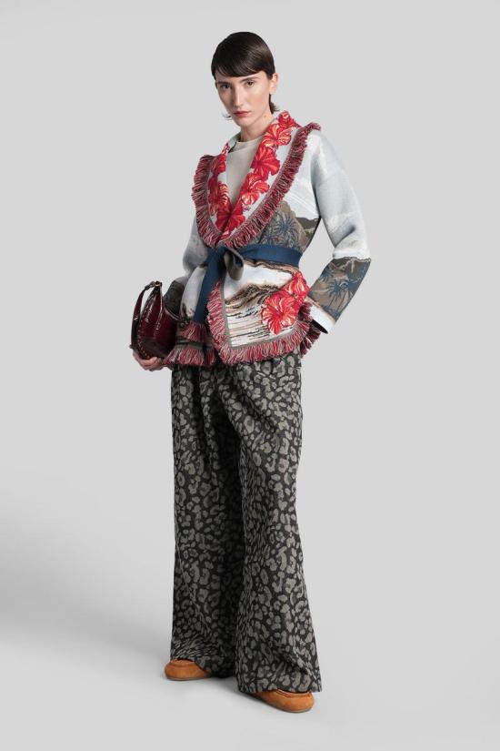 25FW 알라누이 가디건 421985 LWHB064E25KNI008 MULTICOLOR - ALANUI