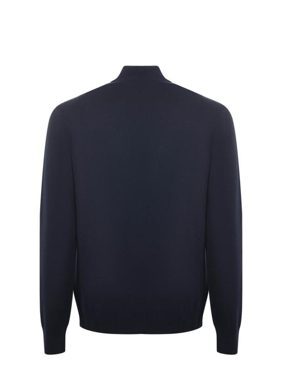 25FW 파올로페코라 집업 니트 A017F050 6462 BLUE - PAOLO PECORA