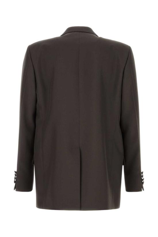 25FW 구찌 더블 브래스트 테크니컬 파나마 자켓 더블 브래스트 테크니컬 파나마  849881Z7AYA 2062 BROWN - GUCCI