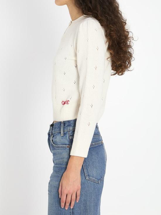 25FW 끌로에 스웨터 8188899 CH25WMP08590 107 WHITE - CHLOE