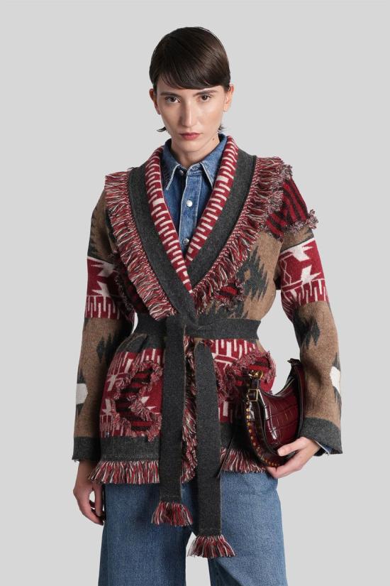 25FW 알라누이 가디건 421986 LWHB064E25KNI00A MULTICOLOR