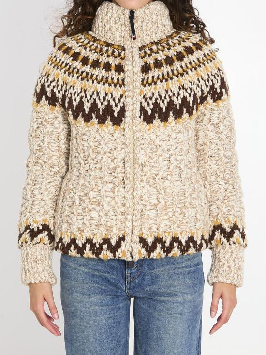 25FW 몽클레어 가디건 5616482 K20989B00013 M7948 F01 Beige