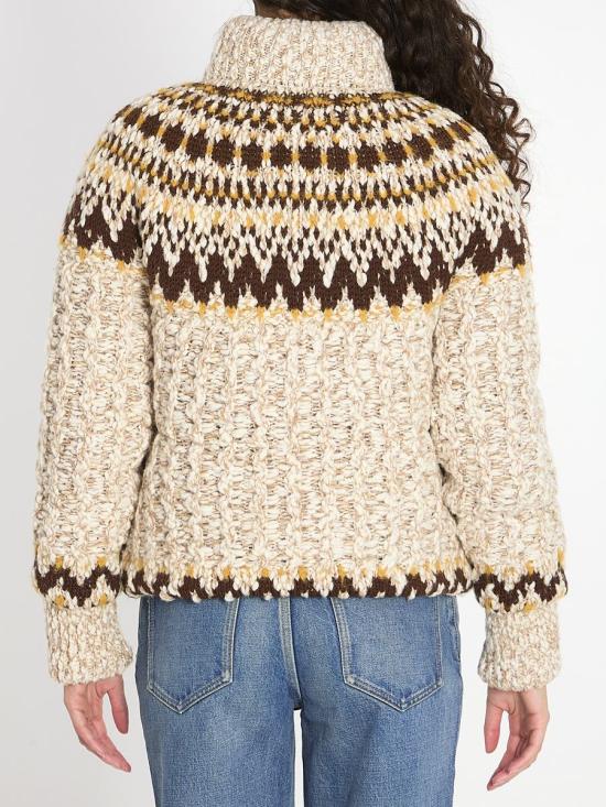 25FW 몽클레어 가디건 5616482 K20989B00013 M7948 F01 Beige - MONCLER