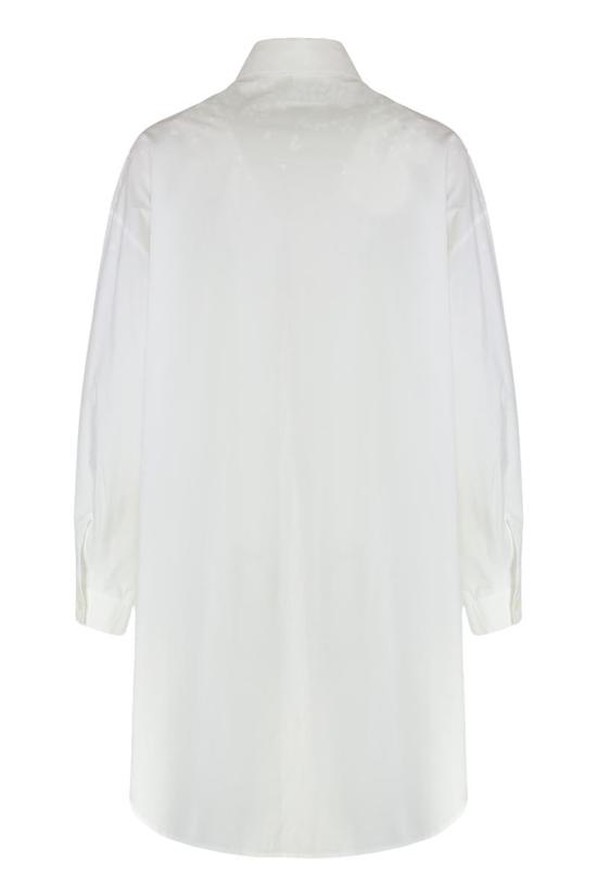 25FW MM6 메종마르지엘라 셔츠 S62CT0251M35256 100 WHITE - MM6 MAISON MARGIELA