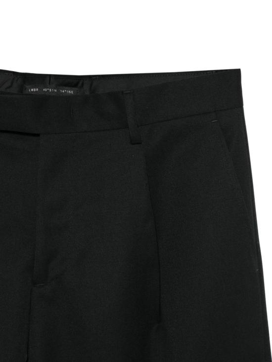 25FW 로우브랜드 스트레이트 팬츠 L1PFW25266944 D001 Black - LOW BRAND