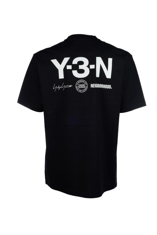 25FW Y3 ADIDAS X NBHD X DAINESE 반팔 티셔츠 JW6998 BLACK - OTHER BRANDS