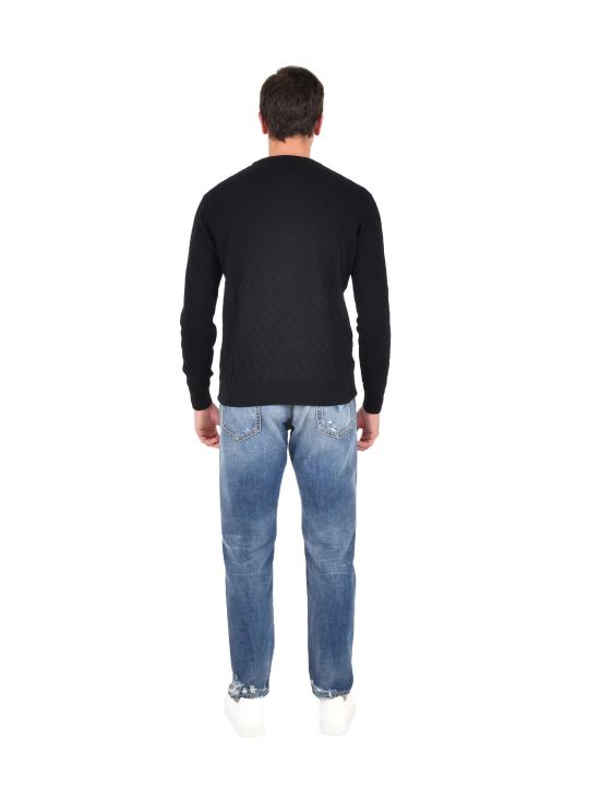 25FW 로우브랜드 스웨터 L1MFW25266741 D001 Black - LOW BRAND