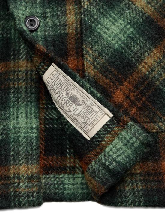 25FW 더블알엘 긴팔 셔츠 782973923 001 Green - RRL