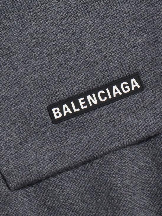 25FW 발렌시아가 머플러/스카프 822860 4G1B11241 Grey - BALENCIAGA