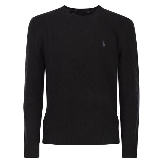 25FW 폴로 랄프로렌 케이블 니트 스웨터  710876762 BLACK