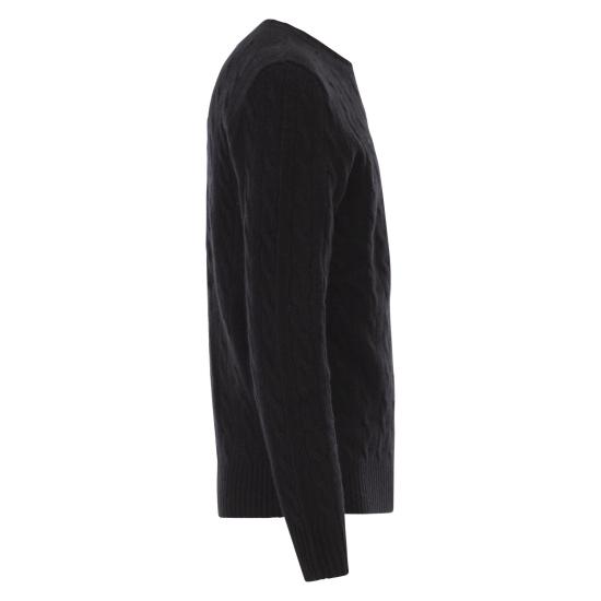 25FW 폴로 랄프로렌 케이블 니트 스웨터  710876762 BLACK - POLO RALPH LAUREN