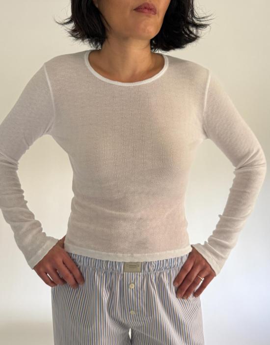  질 로드리게즈 긴팔 티셔츠 길 로드리게스 포인텔 펄라 롱슬리브 티셔츠 - GIL RODRIGUEZ