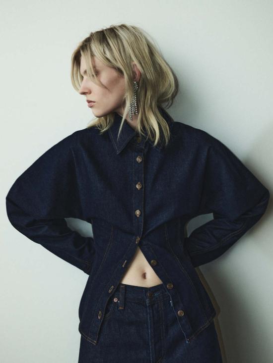  에이골디 데님 셔츠 아골드 데본 셔츠 - AGOLDE