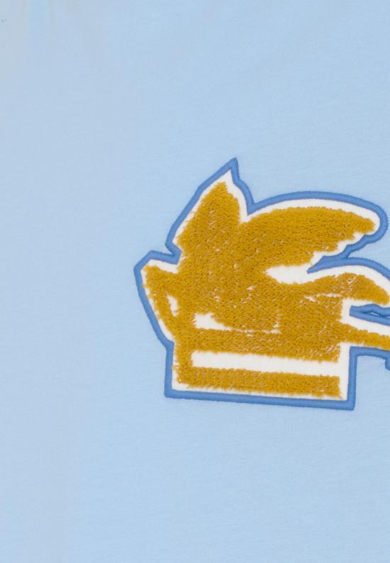 25FW [키즈] 에트로 티셔츠 GX8P41 Z3186 650 LIGHT BLUE - ETRO