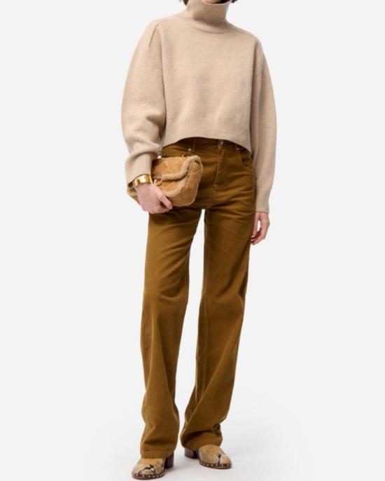  바네사브루노 터틀넥 바네사 브루노 발레린 스웨터 에크루 - VANESSA BRUNO