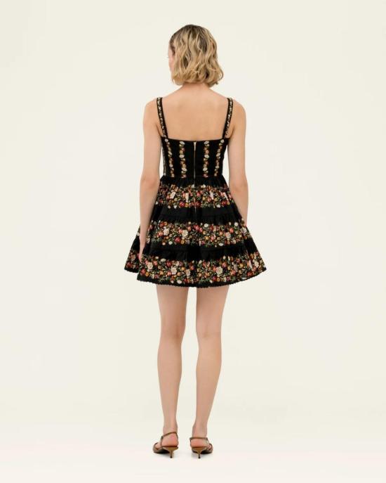  아구아 벤디타 숏 원피스 Agua By Agua Bendita Lima 미니 파라모 미니 드레스 멀티 - AGUA BY AGUA BENDITA