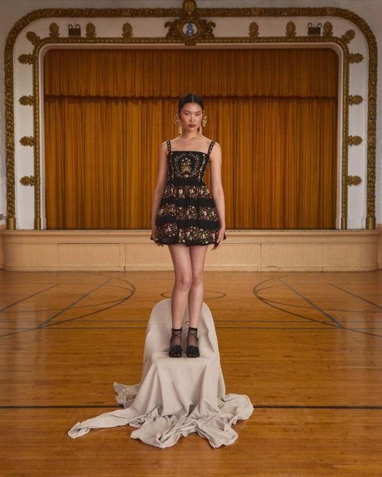  아구아 벤디타 숏 원피스 Agua By Agua Bendita Lima 미니 파라모 미니 드레스 멀티 - AGUA BY AGUA BENDITA