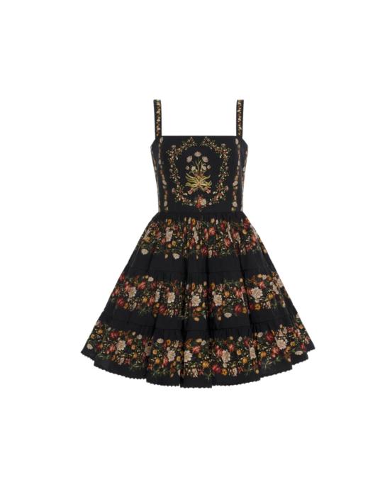  아구아 벤디타 숏 원피스 Agua By Agua Bendita Lima 미니 파라모 미니 드레스 멀티