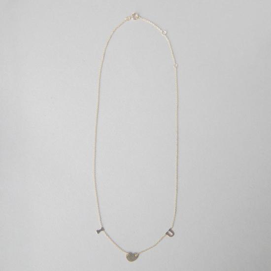  바비 카 목걸이/팬던트 I Love U 목걸이 - BOBBIE CARR