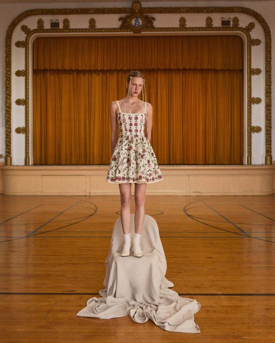  아구아 벤디타 숏 원피스 Agua By Agua Bendita Granadilla Quebrada 미니 드레스 - AGUA BY AGUA BENDITA