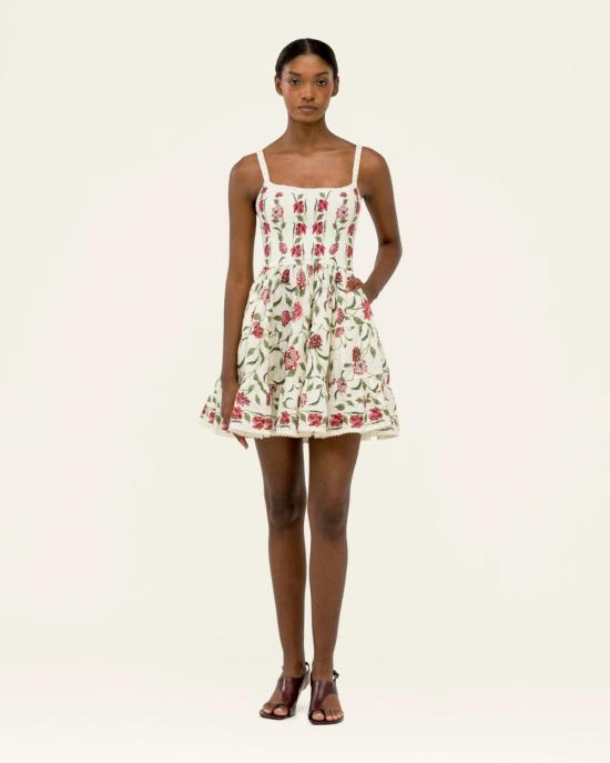  아구아 벤디타 숏 원피스 Agua By Agua Bendita Granadilla Quebrada 미니 드레스 - AGUA BY AGUA BENDITA