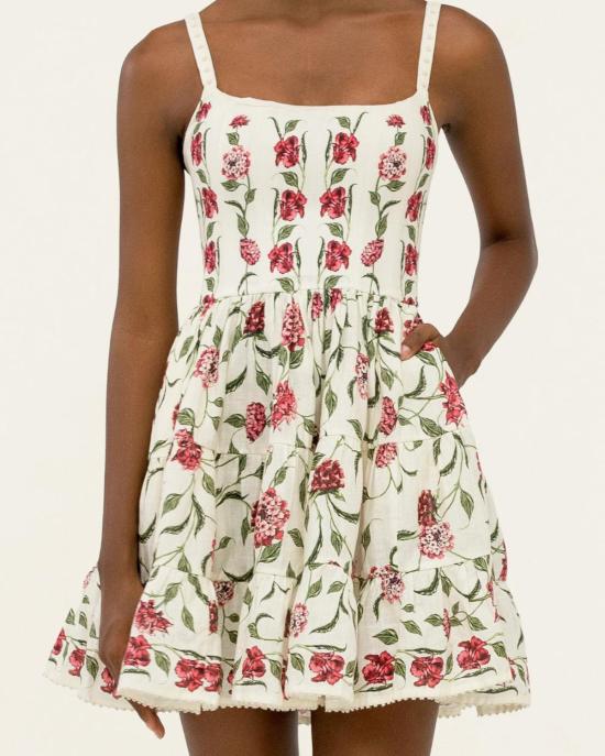  아구아 벤디타 숏 원피스 Agua By Agua Bendita Granadilla Quebrada 미니 드레스 - AGUA BY AGUA BENDITA