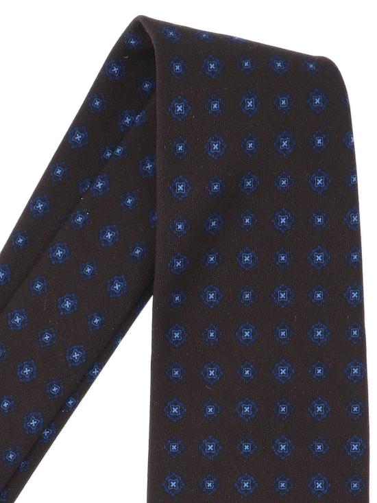 25FW 체사레 아톨리니 넥타이 AT430 003 Brown - CESARE ATTOLINI