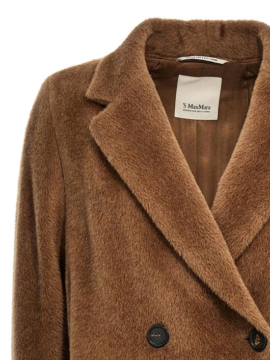 25FW 에스막스마라 ROSETO 로제토 알파카 코트 2529016113600026 Brown - 'S MAX MARA