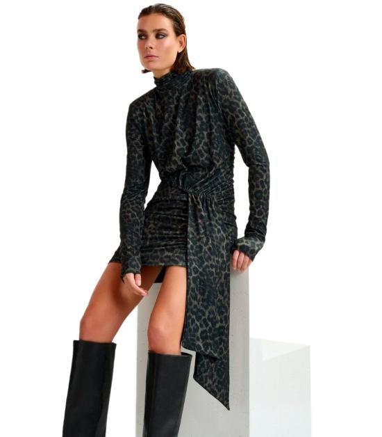 25FW 에센셜앤트워프 숏 원피스 IMORTEL I1BL XS Black - ESSENTIEL ANTWERP