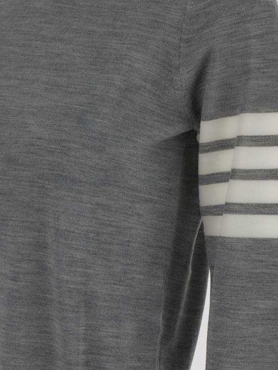 25FW 톰브라운 4바 릴렉스드 스웨터 FKA280AY1014055 LGRAY DOM - THOM BROWNE