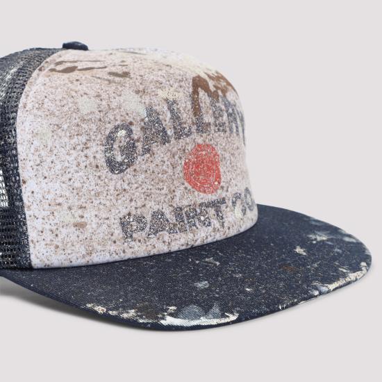 25FW 갤러리 디파트먼트 알렉스 페인트 스플래터 트러커 캡 AC90138NAVYWHITE NAVY WHITE DOM - GALLERY DEPT